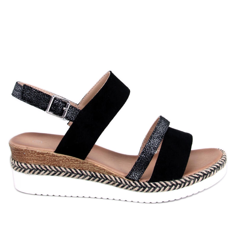 Frazier Blackin kiila sandaalit musta