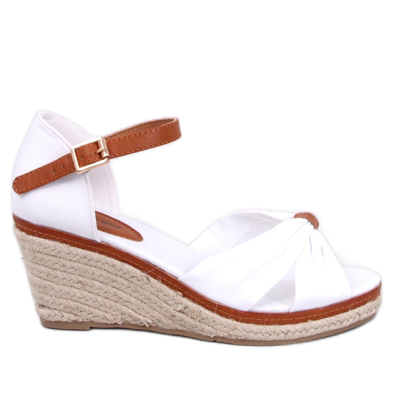 Kristen White wedge espadrillit valkoinen