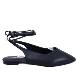 Jody Black nauhalliset avokorkoiset balettihousut musta