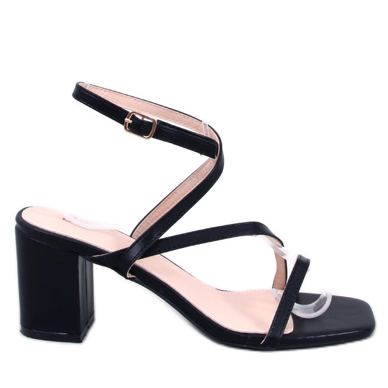 Theresa Black korkokengät sandaalit musta