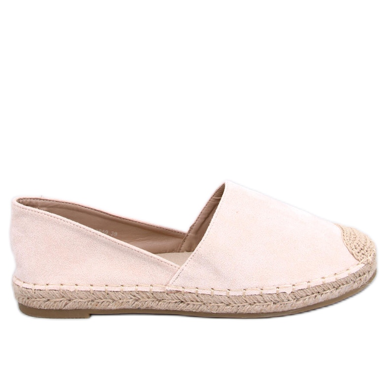 Phair beige-leikattu espadrillit