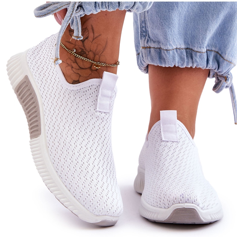 PM1 Klassiset Slip-On urheilukengät Valkoinen Frankie