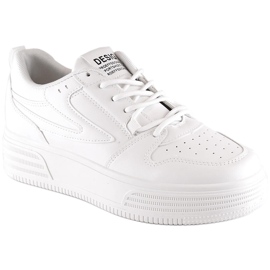 Naisten urheilukengät alustalla valkoinen Vinceza 19465