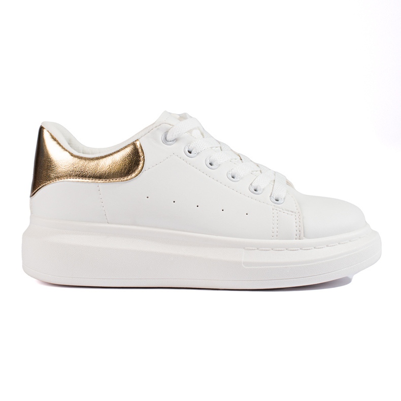 Shelovet naisten valkoiset urheilukengät valkoinen