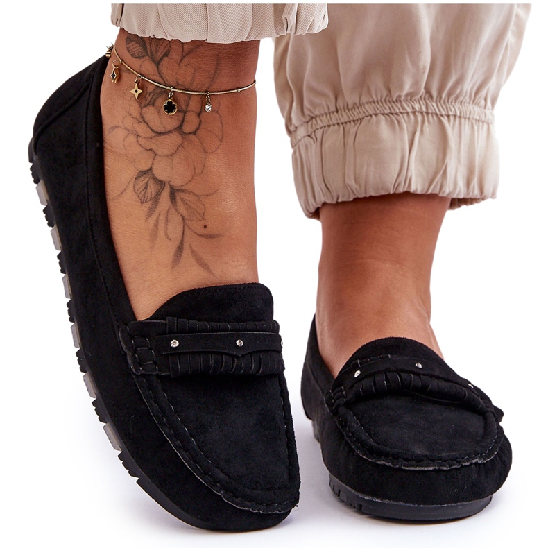 PG1 Naisten mokkahousut, musta Clorie