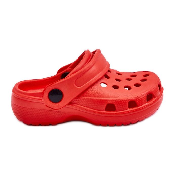 WJ1 Lasten Foam Crocs Slides Red Percy punainen WJ1 Lasten Foam Crocs Slides Red Percy punainen