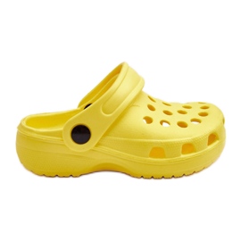 Lasten Foam Crocs Slides Keltainen Percy