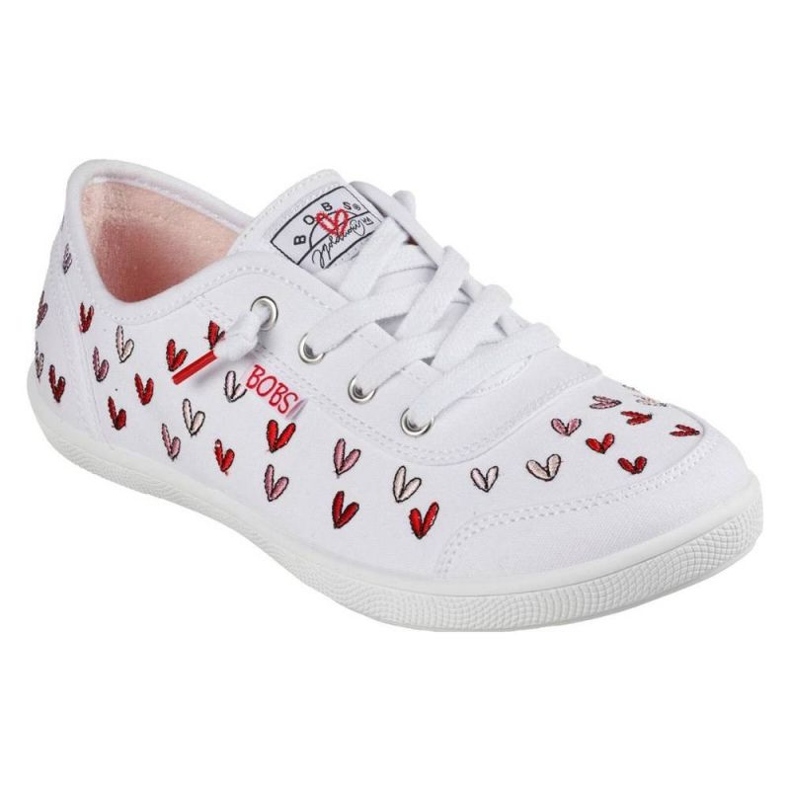 Skechers Bobs B Cute Love Brigade -kengät W 113951 Wrpk valkoinen