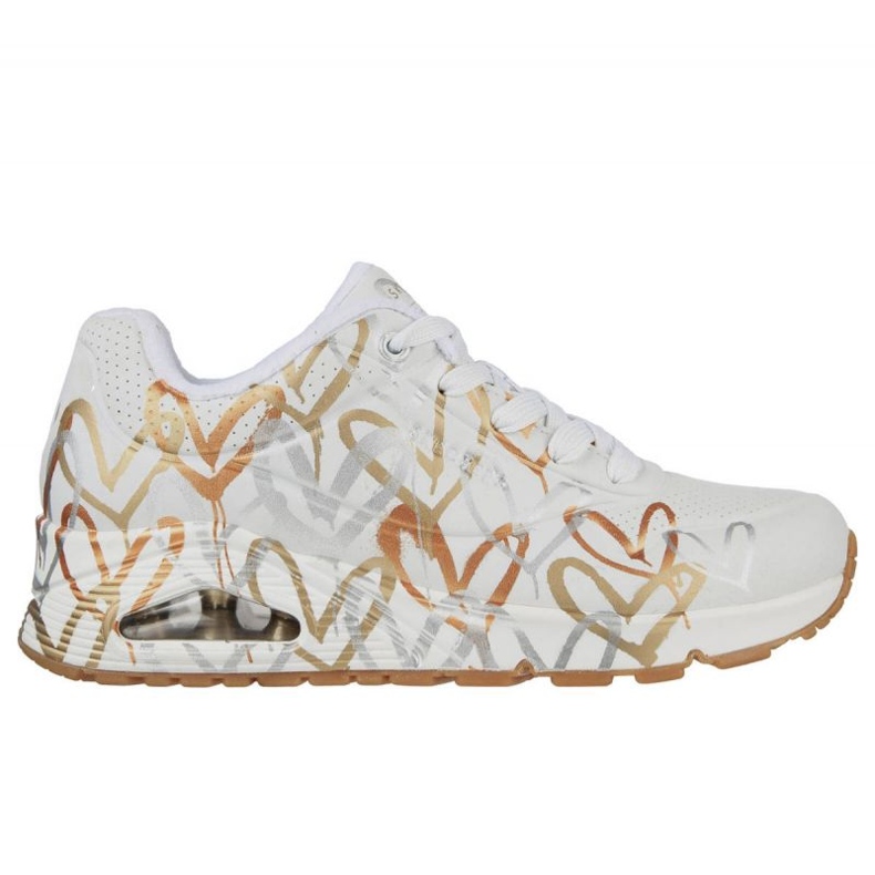 Kengät Skechers Uno Metallic Love W 155523/WTGD valkoinen