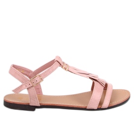 Corbin Pink hapsuiset sandaalit vaaleanpunainen Corbin Pink hapsuiset sandaalit vaaleanpunainen