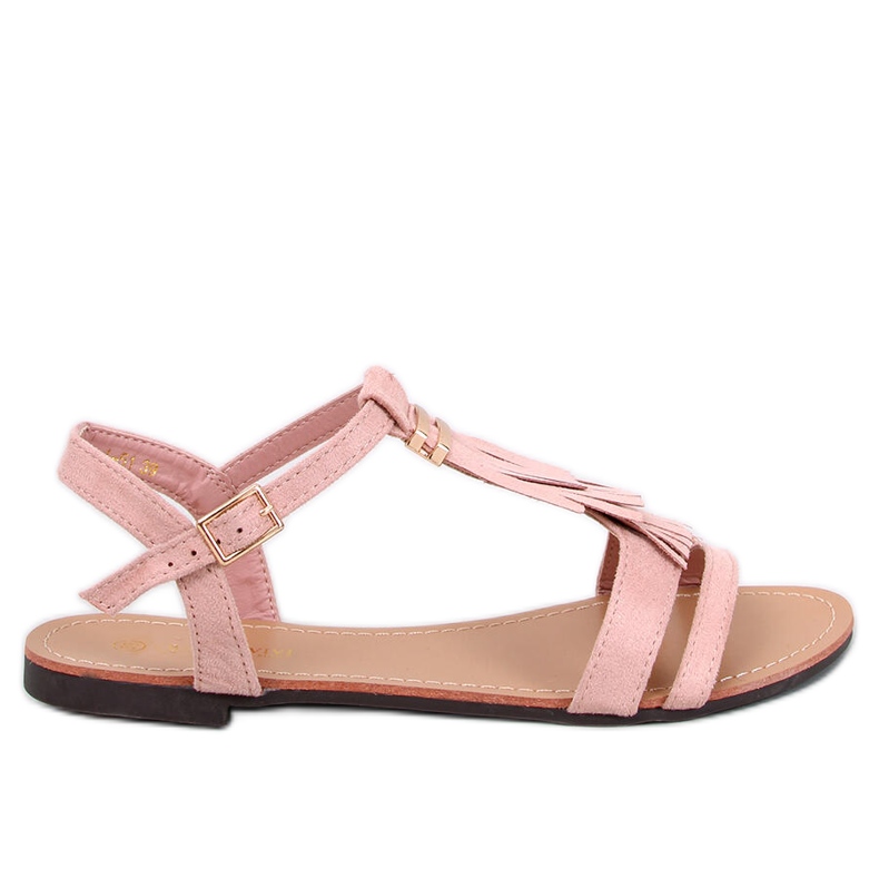 Corbin Pink hapsuiset sandaalit vaaleanpunainen