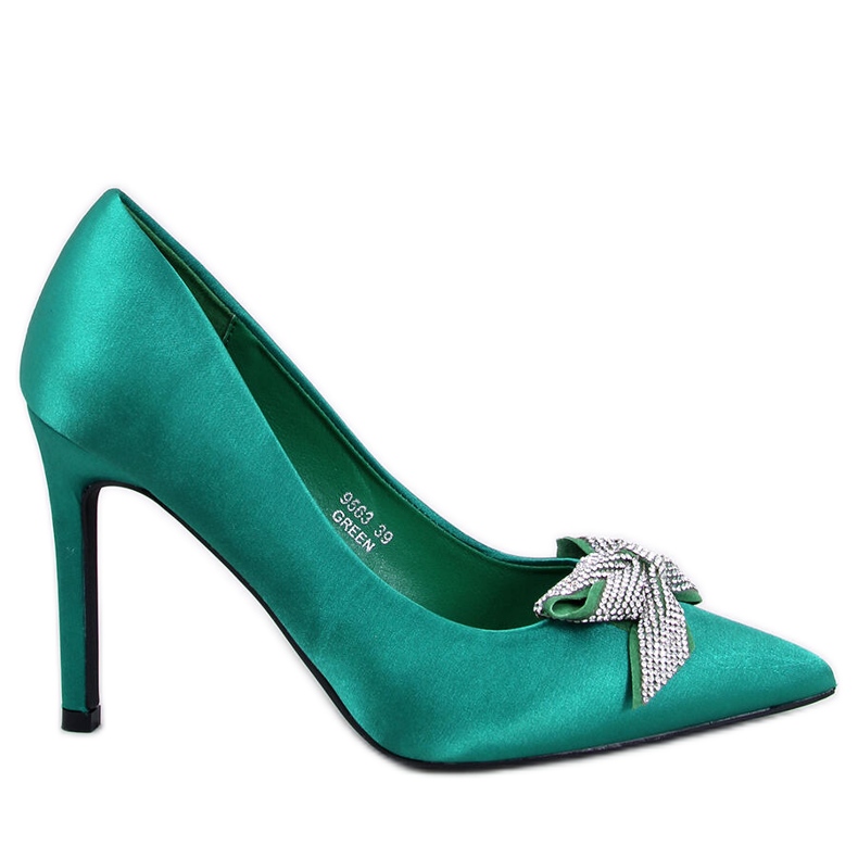 Trini Green satiinikengät vihreä
