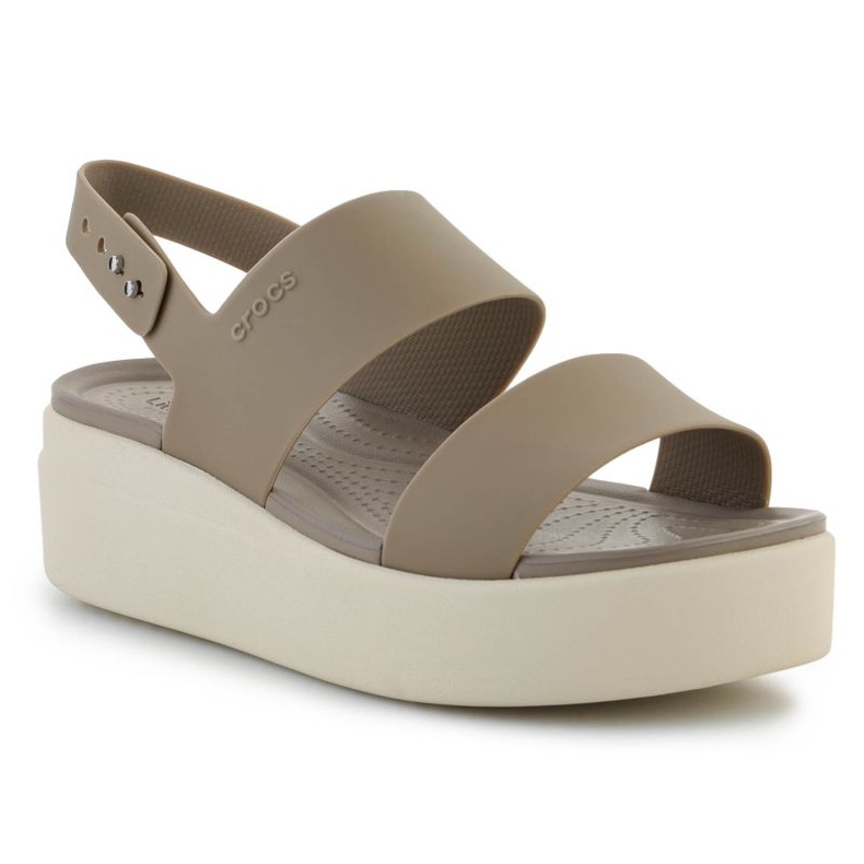 Crocs Brooklyn Low Wedge Sandaalit W 2064-53-2YI beige