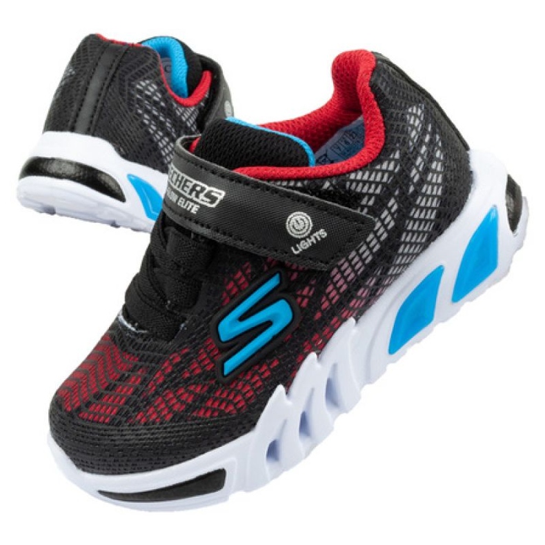 Spidermen Skechers Flex Jr 400137N kengät musta