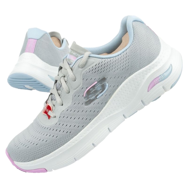 Skechers Arch Fit -kengät W 149722 harmaa