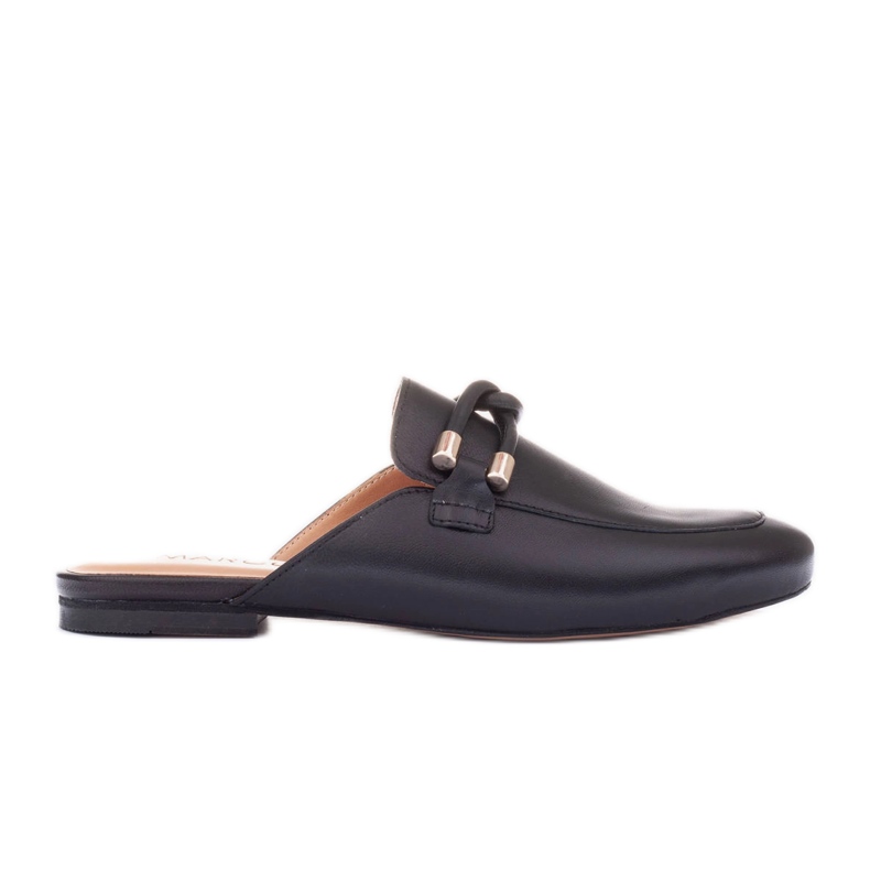 Marco Shoes Koristeella varustetut tossut musta