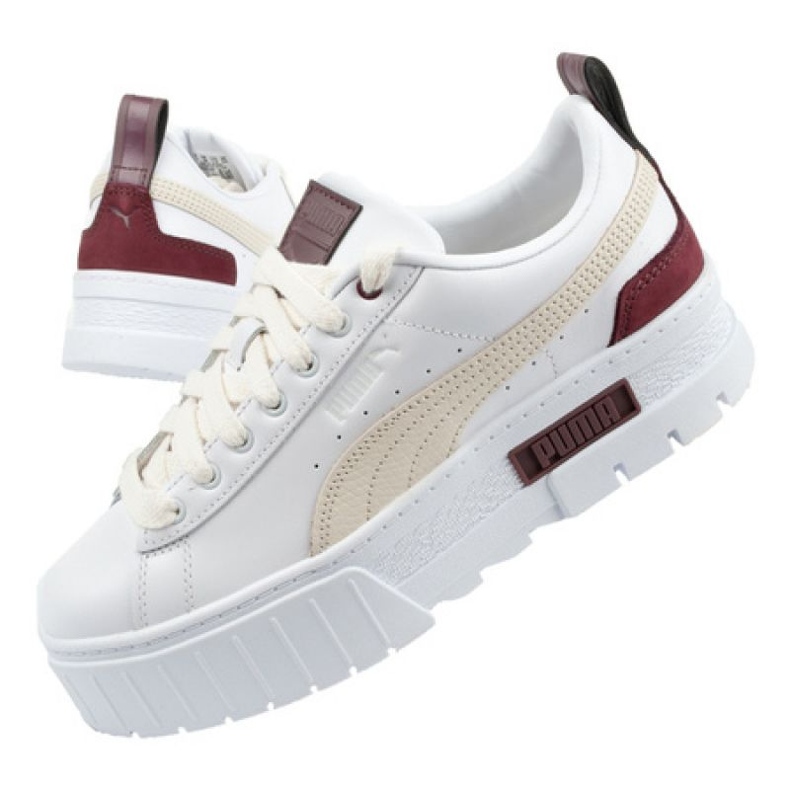 Puma Mayze Luxe W 383995 03 kengät valkoinen