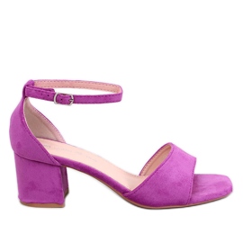 Medley Rose matalakorkoiset sandaalit vaaleanpunainen