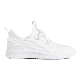 Naisten valkoiset urheilukengät LL274712 Big Star valkoinen