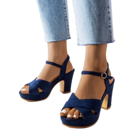 Nilen siniset sandaalit sininen