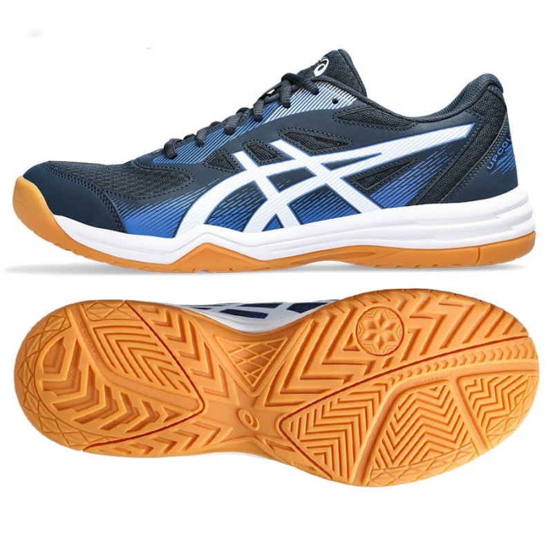 Asics Upcourt 5 M 1071A086-403 kengät sininen