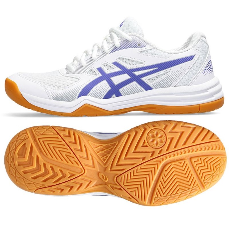 Asics Upcourt 5 M 1072A088-103 kengät valkoinen valkoinen