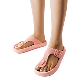 Morettin vaaleanpunaiset alustasandaalit vaaleanpunainen