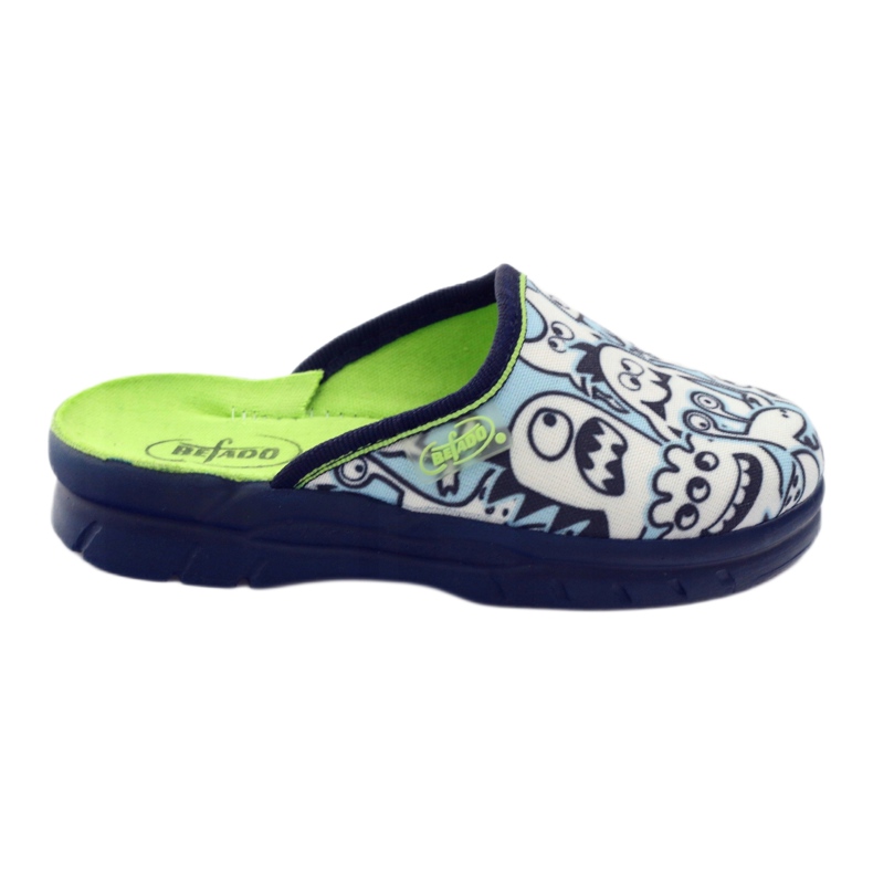 Befado lasten kengät väritys tossut valkoinen laivastonsininen sininen