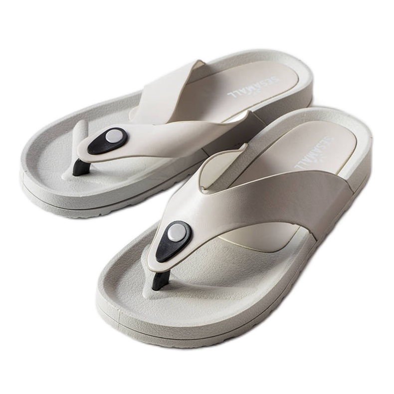 Eliden harmaat alustasandaalit