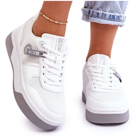 Classic Sneakers Memory Foam System Big Star LL274A024 valkoinen