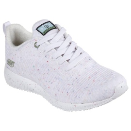 Skechers Bobs Squad-Reclaim Life Shoes W 117282/WHT valkoinen