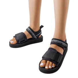 Big Star mustat vaahtosandaalit LL274784