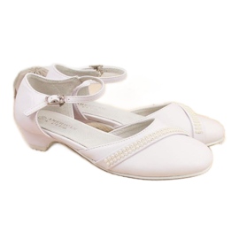 Sandaalit lippassa American Club Jr. AM782 valkoinen