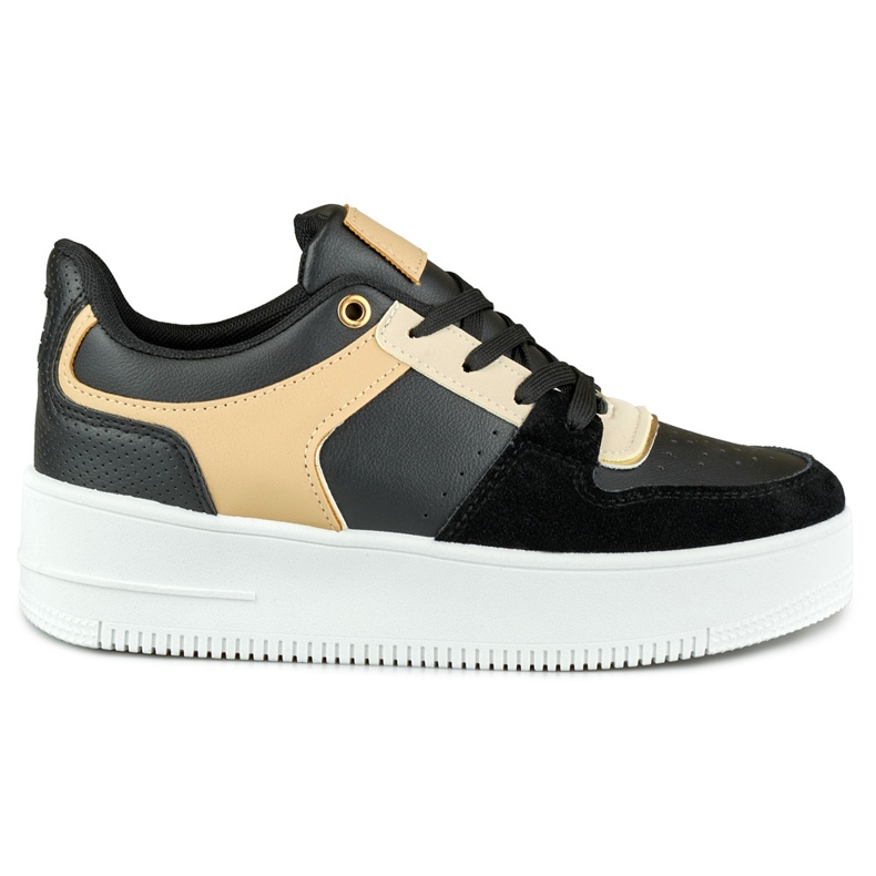 Muodikkaat naisten mustat urheilukengät