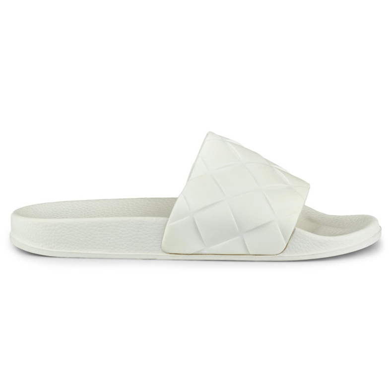 Klassiset valkoiset naisten tossut valkoinen