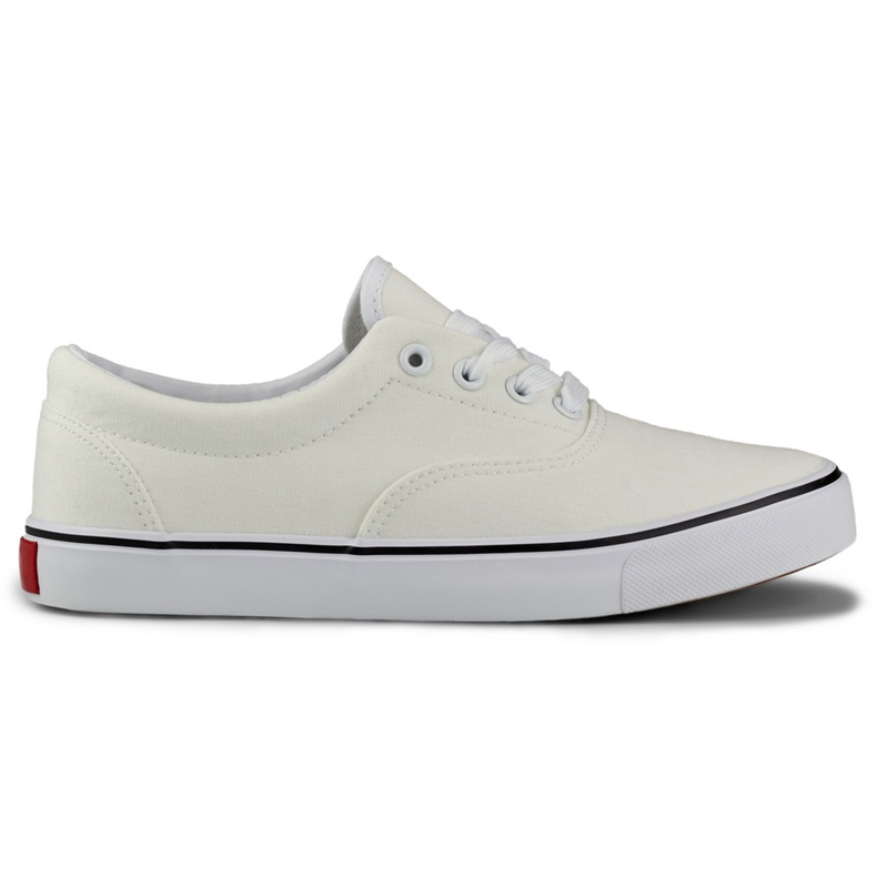 Klassiset valkoiset naisten tennarit valkoinen