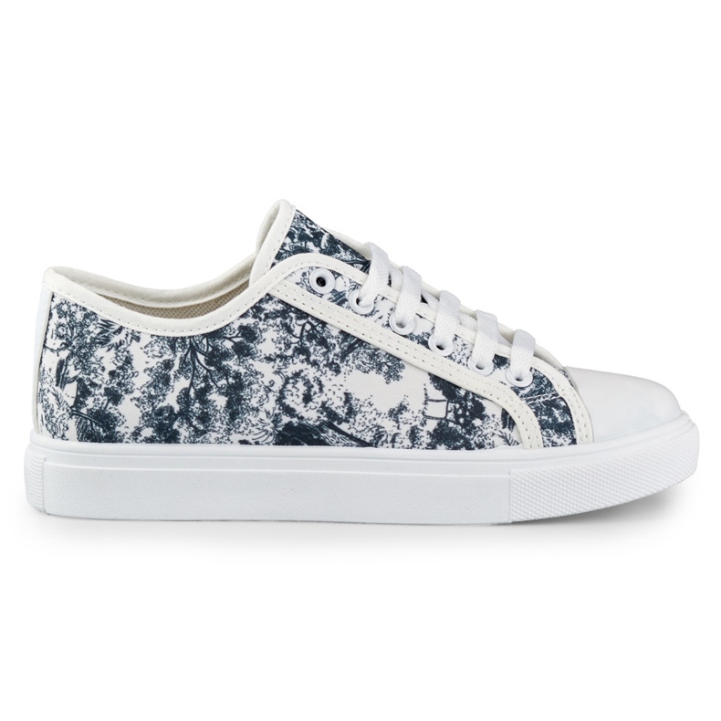 Naisten mustavalkoiset lenkkarit valkoinen