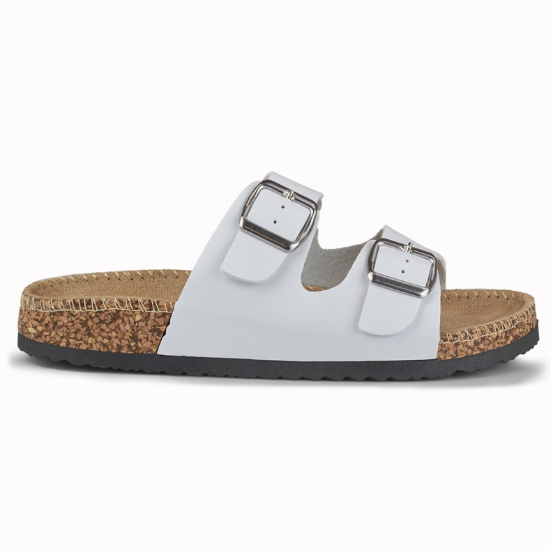 Valkoiset mukavat naisten tossut valkoinen