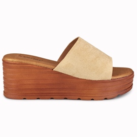 Versis beige kiila sandaalit