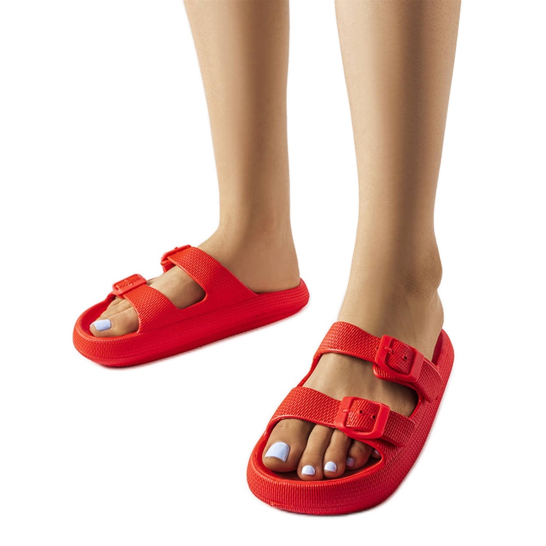 Padovan punaiset kumiset soljet punainen