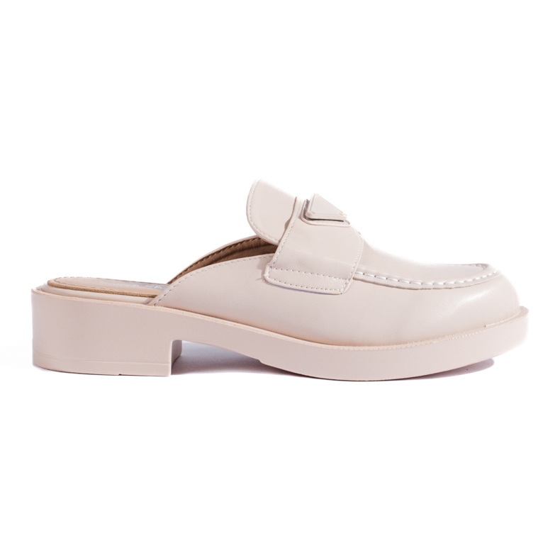 Shelovetin beigenväriset liukusäätimet, joissa on sisäänrakennettu kärki