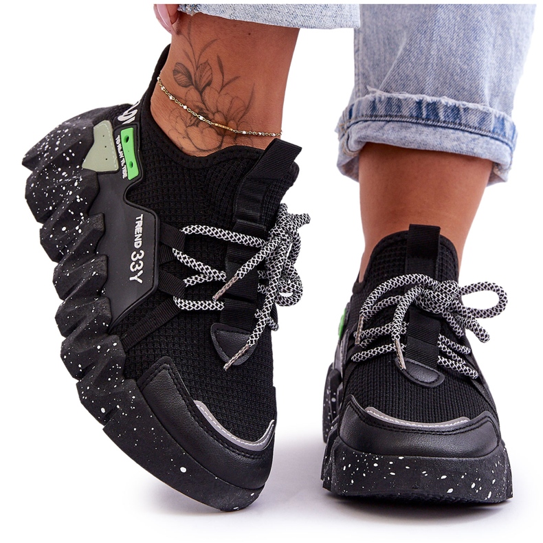 PS1 Mustat Evolution Fashion -lenkkarit