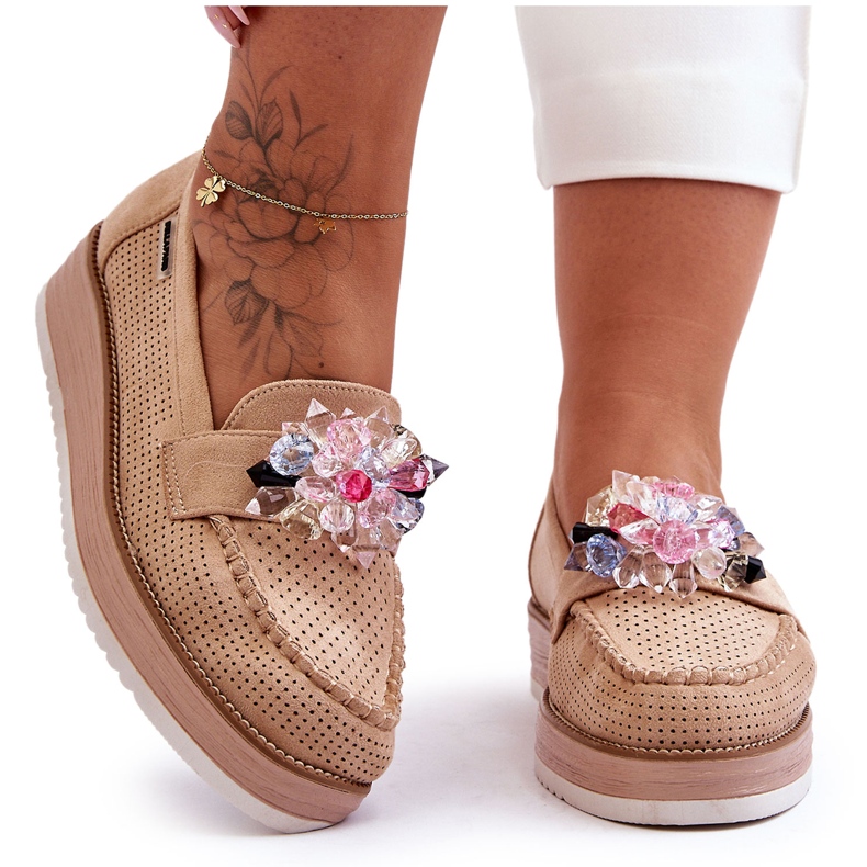 PM1 Naisten alustahousut kivillä beige Elonore