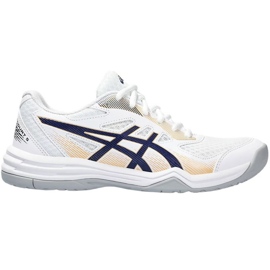Asics Upcourt 5 W 1072A088 104 lentopallokengät valkoinen valkoinen