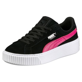 Puma Suede Platform Snk Jr 363906 01 kengät musta