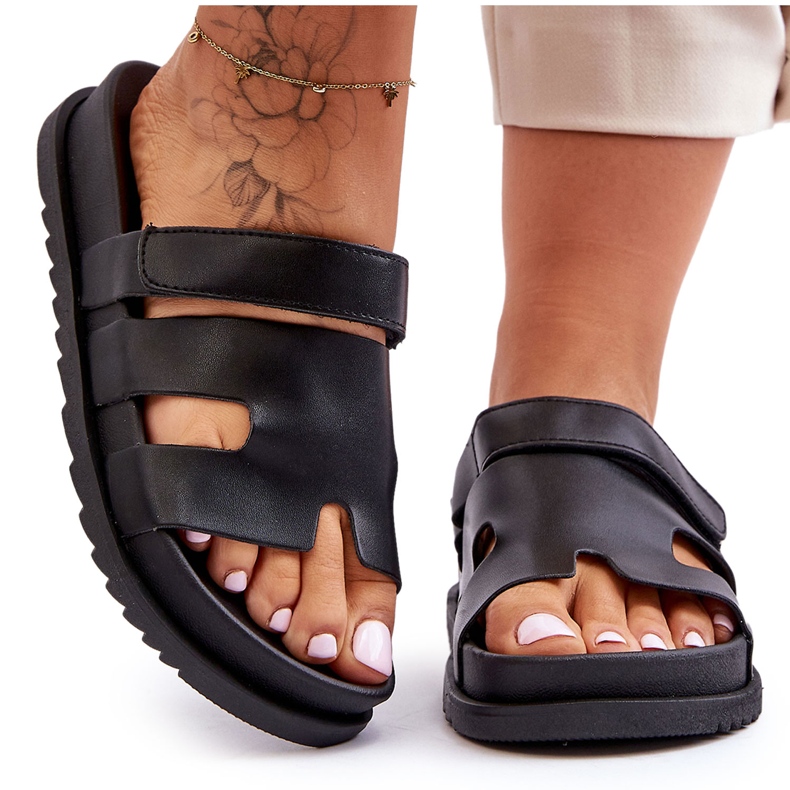 Naisten klassiset mustat Molie-tossut