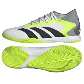 Adidas Predator Accuracy.3 M GY9990 jalkapallokengissä valkoinen valkoinen