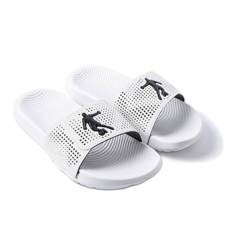 Valkoiset kumitossut Ateenasta valkoinen