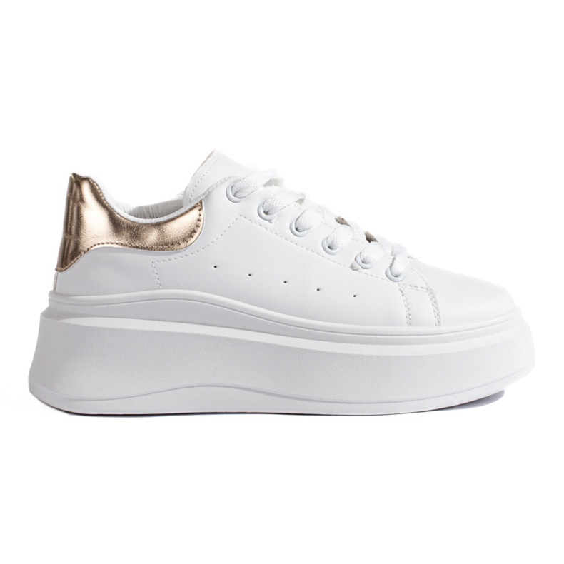 Shelovet naisten valkoiset urheilukengät valkoinen