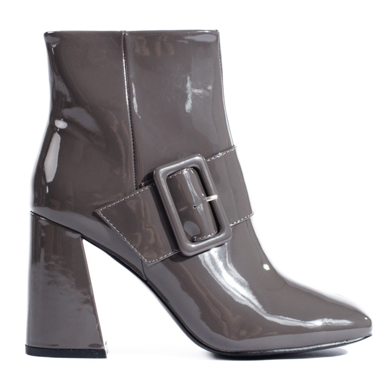 Patenttiharmaat Shelovetin korkokengät